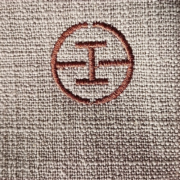 Gray Textured Pouch For Men - Picture 2 of 8